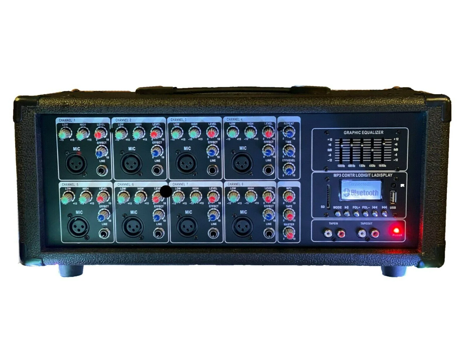 GiG Master Elite I Pro Speaker Four 15" Subwoofer with 8 Channel Mixer Bluetooth - Image 2