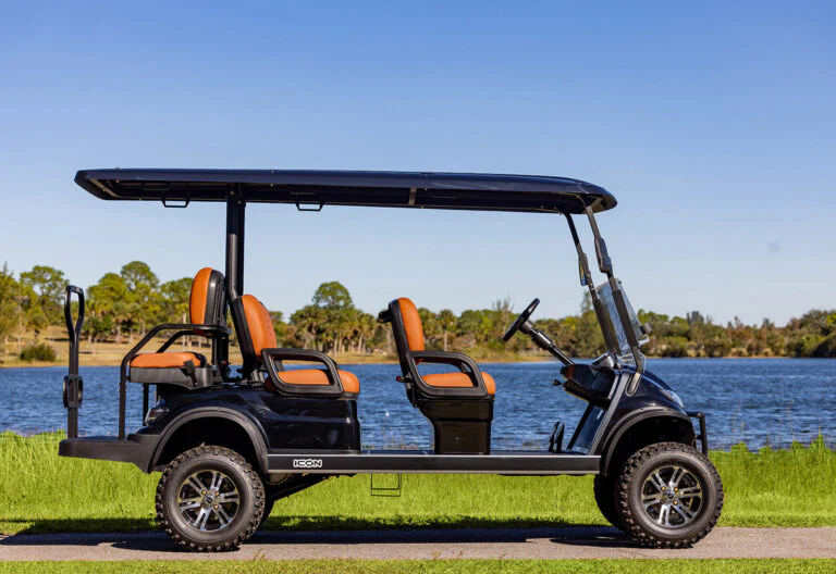 ICON G60L GASOLINE POWERED GOLF CART KAWASAKI ENGINE 401CC - Image 3