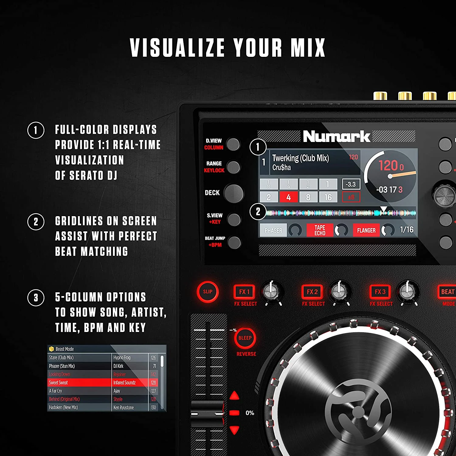 NUMARK NVII CONTROLLER - Image 4