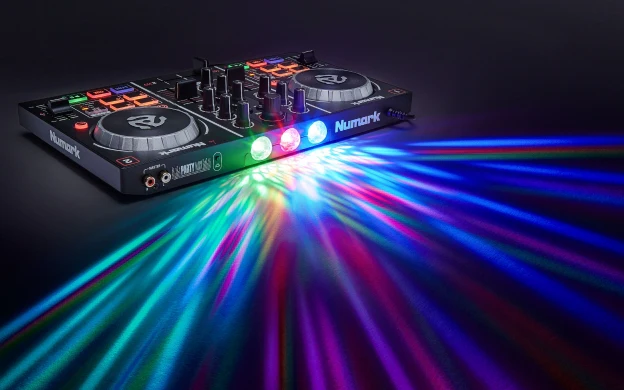 Party Mix DJ Controller with Built In Light Show - Image 3