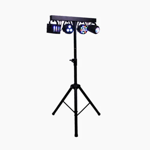 Professional Tripod LED Strobe Derby DJ RGBW Par Sound Party with Stage Lights - Image 10